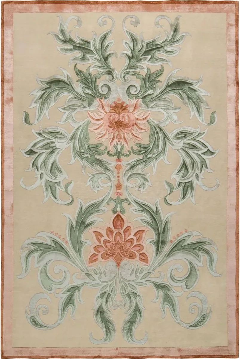 Mughal Garden Silk